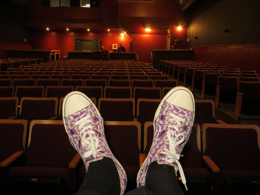Fergus Grand Theatre interior as seen from stage.