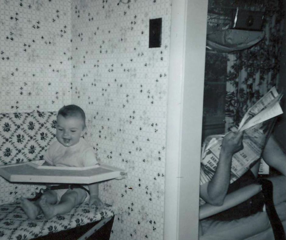 Owen when he was a super cute baby.