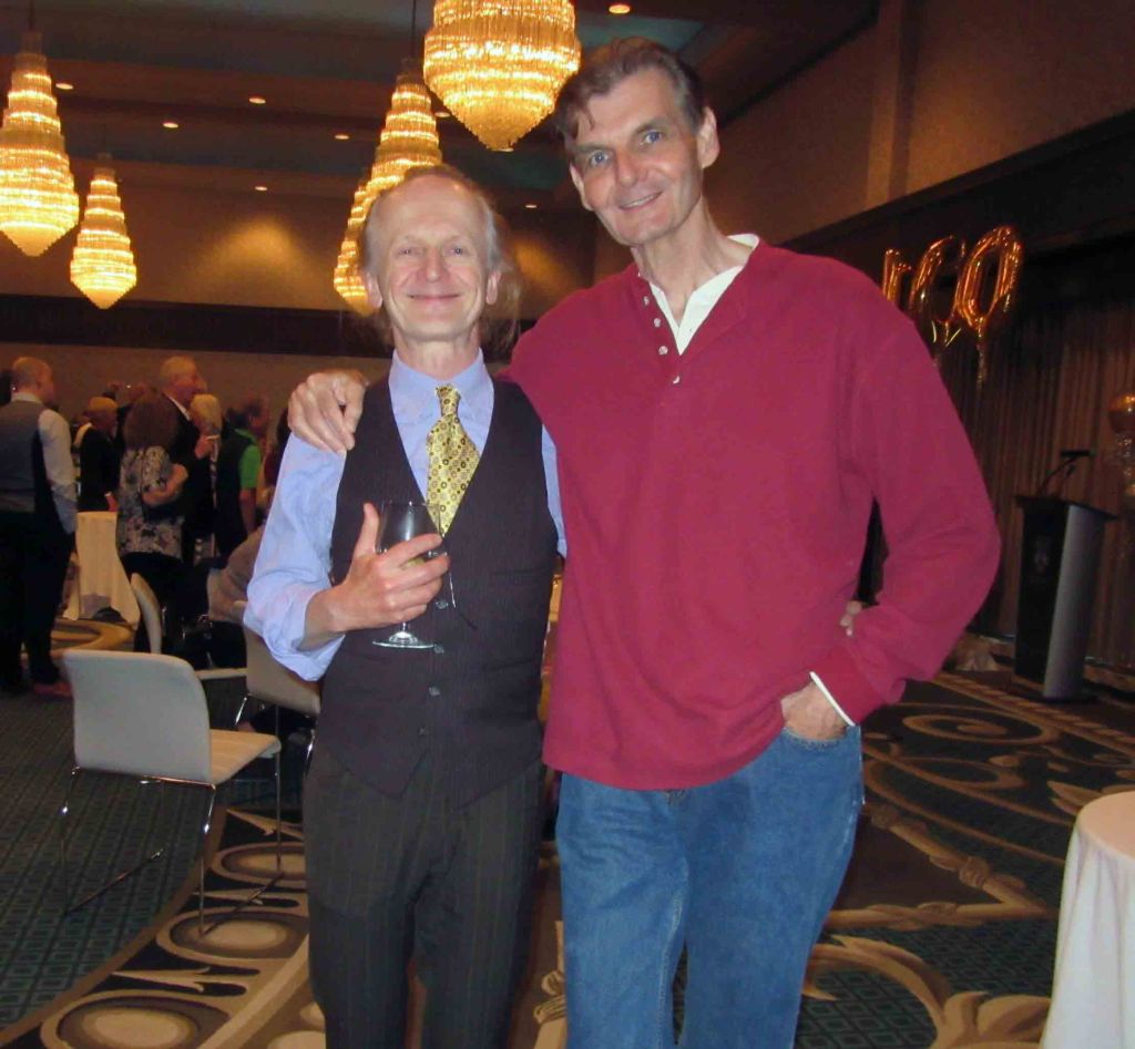 Tom & I at a reception for a mutal friend's 100th birthday.